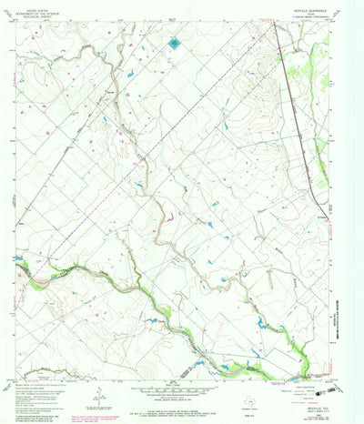 United States Geological Survey Rexville, TX (1960, 24000-Scale) digital map