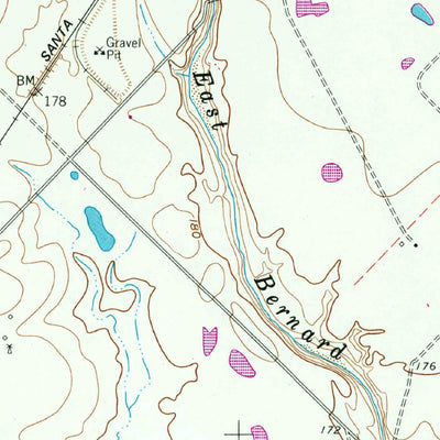 United States Geological Survey Rexville, TX (1960, 24000-Scale) digital map