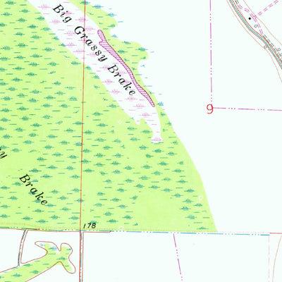 United States Geological Survey Reydell, AR (1964, 24000-Scale) digital map