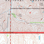 United States Geological Survey Reydon SW, OK-TX (1998, 24000-Scale) digital map