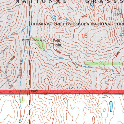 United States Geological Survey Reydon SW, OK-TX (1998, 24000-Scale) digital map