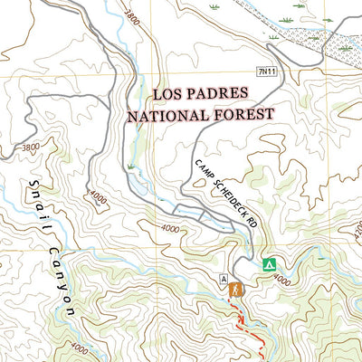 United States Geological Survey Reyes Peak, CA (2021, 24000-Scale) digital map