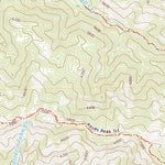 United States Geological Survey Reyes Peak, CA (2021, 24000-Scale) digital map