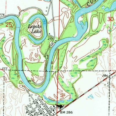 United States Geological Survey Reyno, AR (1968, 24000-Scale) digital map