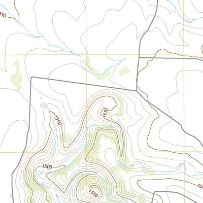 United States Geological Survey Reynolds Bend NW, TX (2022, 24000-Scale) digital map