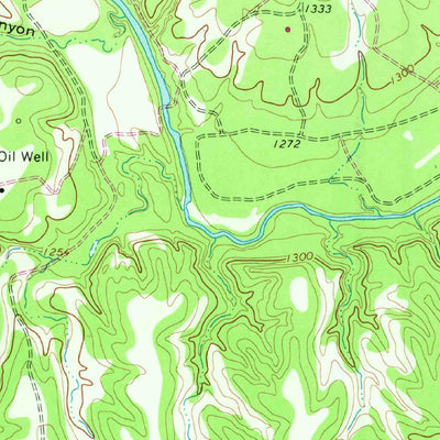United States Geological Survey Reynolds Bend, TX (1966, 24000-Scale) digital map