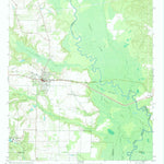 United States Geological Survey Reynolds, GA (1971, 24000-Scale) digital map
