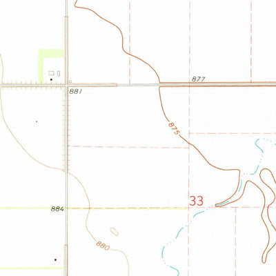United States Geological Survey Reynolds, ND (1971, 24000-Scale) digital map