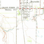 United States Geological Survey Reynolds, ND (1971, 24000-Scale) digital map
