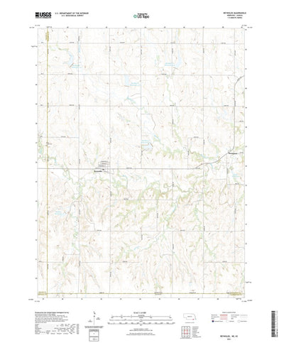 United States Geological Survey Reynolds, NE (2021, 24000-Scale) digital map