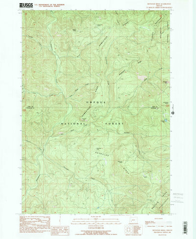 United States Geological Survey Reynolds Ridge, OR (1989, 24000-Scale) digital map