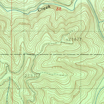 United States Geological Survey Reynolds Ridge, OR (1989, 24000-Scale) digital map
