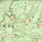 United States Geological Survey Reynolds Ridge, OR (1998, 24000-Scale) digital map