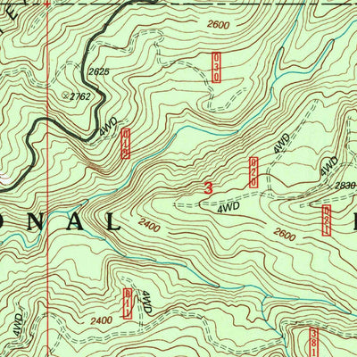 United States Geological Survey Reynolds Ridge, OR (1998, 24000-Scale) digital map