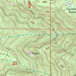 United States Geological Survey Reynolds Ridge, OR (1998, 24000-Scale) digital map