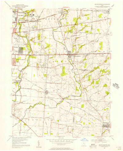 United States Geological Survey Reynoldsburg, OH (1955, 24000-Scale) digital map