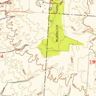United States Geological Survey Reynoldsburg, OH (1955, 24000-Scale) digital map