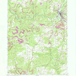United States Geological Survey Reynoldsville, PA (1966, 24000-Scale) digital map