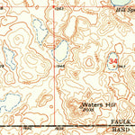 United States Geological Survey Rezac Lake NE, SD (1951, 24000-Scale) digital map