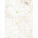 United States Geological Survey Rhame, ND (1973, 24000-Scale) digital map
