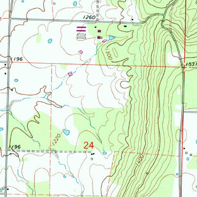 United States Geological Survey Rhea, AR (1970, 24000-Scale) digital map