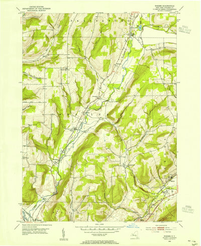 United States Geological Survey Rheims, NY (1953, 24000-Scale) digital map