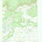 United States Geological Survey Rhineland, TX (1967, 24000-Scale) digital map