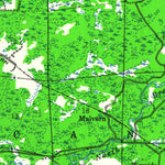 United States Geological Survey Rhinelander, WI (1940, 48000-Scale) digital map