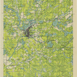 United States Geological Survey Rhinelander, WI (1949, 48000-Scale) digital map