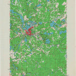 United States Geological Survey Rhinelander, WI (1966, 62500-Scale) digital map