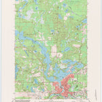 United States Geological Survey Rhinelander, WI (1982, 24000-Scale) digital map