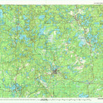 United States Geological Survey Rhinelander, WI (1989, 100000-Scale) digital map