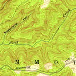 United States Geological Survey Rhoda, KY (1954, 24000-Scale) digital map