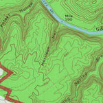 United States Geological Survey Rhoda, KY (1965, 24000-Scale) digital map