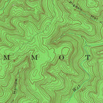 United States Geological Survey Rhoda, KY (1965, 24000-Scale) digital map