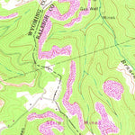 United States Geological Survey Rhodell, WV (1967, 24000-Scale) digital map