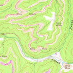 United States Geological Survey Rhodell, WV (1967, 24000-Scale) digital map