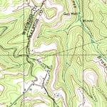 United States Geological Survey Rhodell, WV (1996, 24000-Scale) digital map