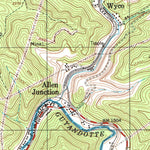 United States Geological Survey Rhodell, WV (1996, 24000-Scale) digital map