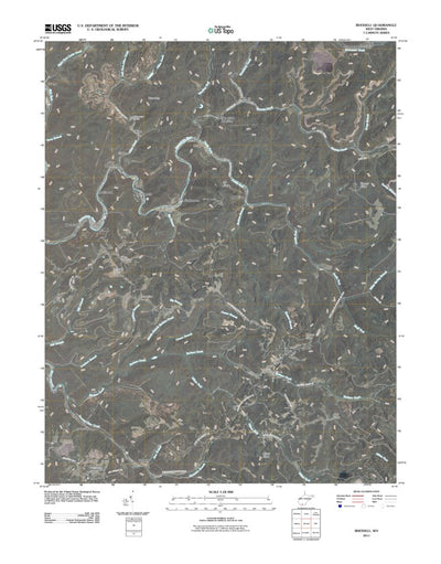 United States Geological Survey Rhodell, WV (2011, 24000-Scale) digital map