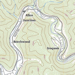 United States Geological Survey Rhodell, WV (2023, 24000-Scale) digital map