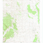 United States Geological Survey Rhodes Canyon, AZ (1981, 24000-Scale) digital map