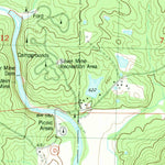 United States Geological Survey Rhodes Mountain, MO (1980, 24000-Scale) digital map