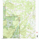 United States Geological Survey Rhodes Mountain, MO (2000, 24000-Scale) digital map
