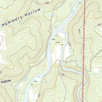 United States Geological Survey Rhodes Mountain, MO (2021, 24000-Scale) digital map