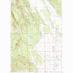 United States Geological Survey Rhodes, MT (1962, 24000-Scale) digital map