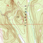 United States Geological Survey Rhodes, MT (1962, 24000-Scale) digital map