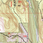 United States Geological Survey Rhodes, MT (1994, 24000-Scale) digital map