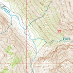 United States Geological Survey Rhodes Peak, ID-MT (1994, 24000-Scale) digital map