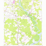 United States Geological Survey Rhodesdale, MD (1944, 24000-Scale) digital map